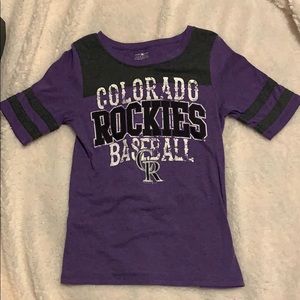 Colorado Rockies short sleeve shirt